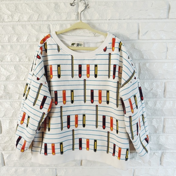 Monica & Andy Pencil and Paper Sweat Set - Picture 2 of 7